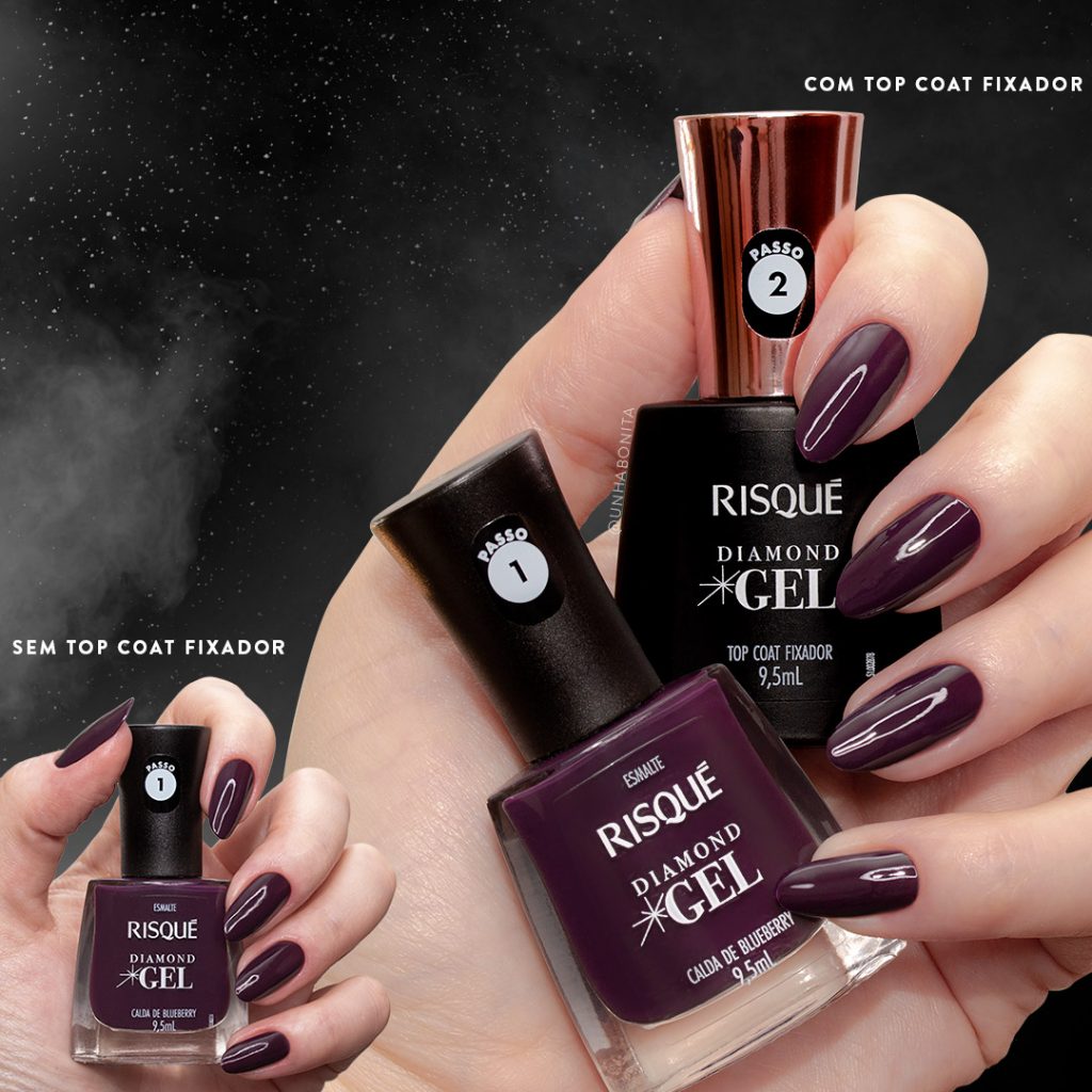 DIAMOND GEL - a nova linha de esmaltes efeito gel da Risqué!