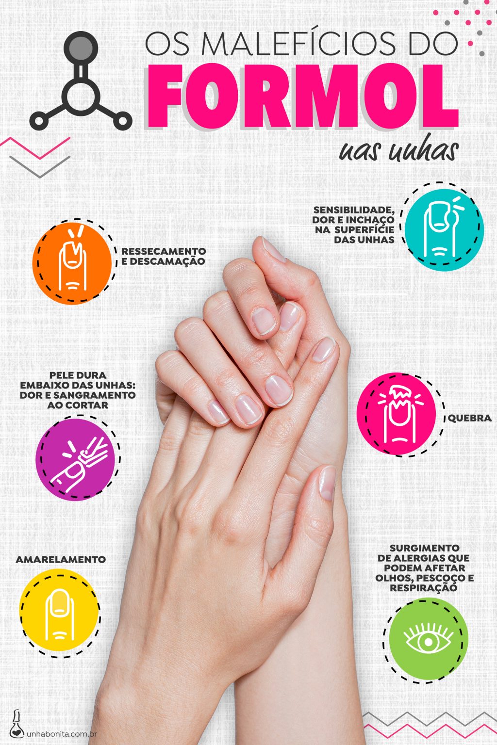 Formol nas unhas: entenda porque a substância pode fazer tão mal