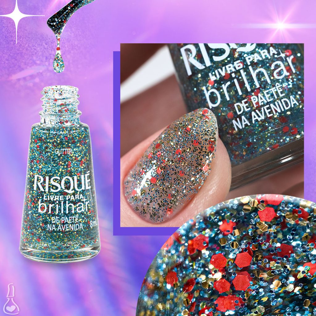 Risqué Livre para Brilhar - swatches