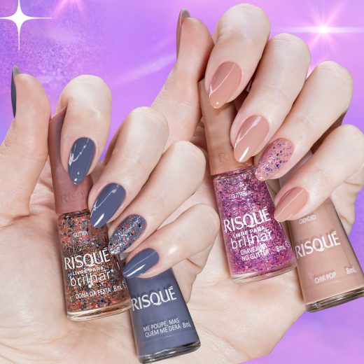 Risqué Livre para Brilhar - swatches